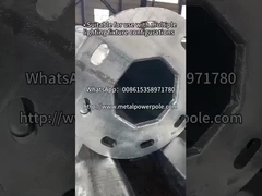 Hot dip galvanized high light pole