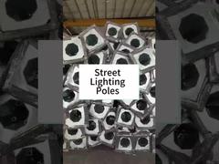 تیرهای چراغ خیابانی با کیفیت بالا#تیرهای چراغ خیابانی#روشنایی شهری#زیرساخت روشنایی