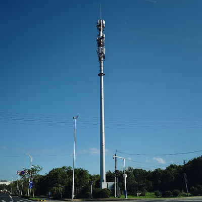 خرید Custom Designed Telecom Poles With Wind Pressure Calculation And Steel Structure Analysis online manufacture