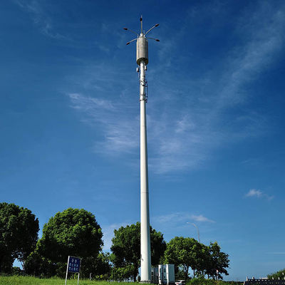 خرید Customizable Height and Wind Design for Telecommunication Post with Steel Pole Structure Analysis Report online manufacture