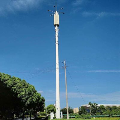 خرید Customized Radome Antenna Communication Pole Hot Dip Galvanized online manufacture