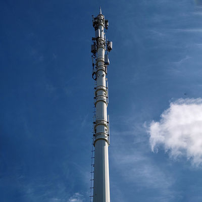 خرید ASTM A572 GR65 Steel Telecommunication Post Durable Strong online manufacture