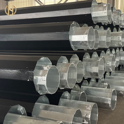 خرید 9M-30M Galvanized Steel Electric Pole 110Kv Power Transmission Steel Tubular Towers & Accessories online manufacture