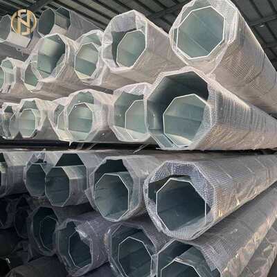 خرید قطب استفاده از فلز تلسکوپی قطب انتقال الکتریکی لوله ای فولادی برای پروژه برق در فضای باز online manufacture