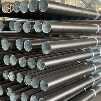 خرید دکل فولادی گالوانیزه گرم سفارشی Q355 با قطر متغیر 6 متر 9 متر 12 متر برای روشنایی خیابان و انتقال برق online manufacture