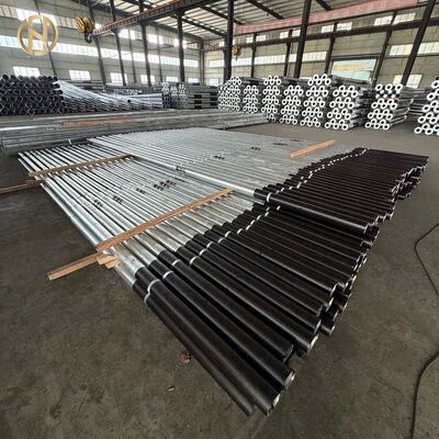 خرید 7M گالوانیزه استیل نرم Monopole، FUTAO قطب لوله ای سوگ برای انتقال برق online manufacture