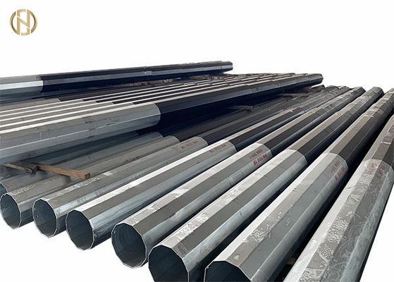 خرید Galvanized Color Tubular Steel Pole 33KV Double Circuit Suspension Tower online manufacture