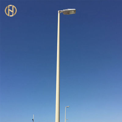 خرید Reliable 10m Modern Road Lamp Post Dual / Single Arm ISO 9001 Certified online manufacture