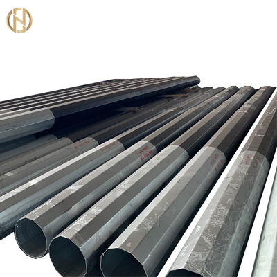 خرید Height 10M Galvanised Power Pole Galvanised Steel Posts 330daN 300daN online manufacture