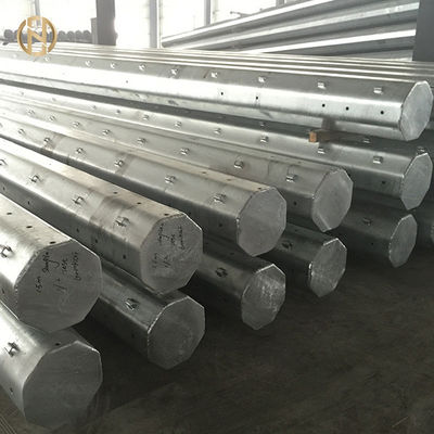 خرید 9M 30FT Steel Tubular Pole 200daN 2KN GR50 Wind Resistant Long Service Life online manufacture