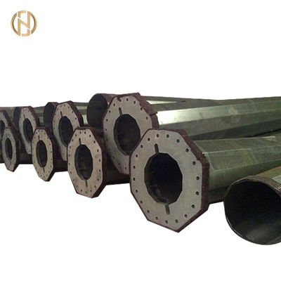خرید GR65 35FT Octagonal Steel Pole Weather Resistance online manufacture