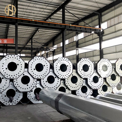 خرید Low Voltage 11.5M Galvanized Steel Pole  Q420B Materia online manufacture