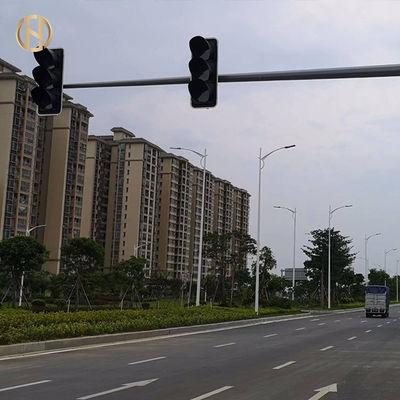 خرید T Type Octagonal Galvanised Light Pole Customized Height For Traffic Signal online manufacture