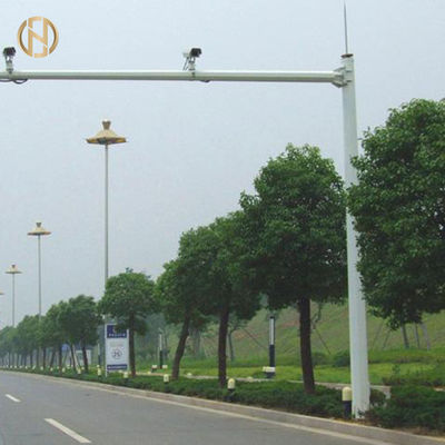 خرید Straight Type Traffic Light Pole 6M 114mm X 3.5MM OD Pipe Wind Resistant online manufacture