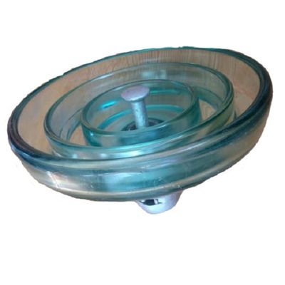 خرید Durable Pole Accessories Ceramic Glass Cap And Pin Type Suspension Insulator online manufacture