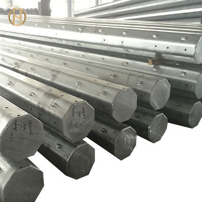 خرید Hot Dip Galvanised Steel Pole 2.5mm - 20mm For Overhead Transmission Lines online manufacture
