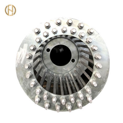 خرید Gray Metal Power Pole For 230KV Transmission Monopole Tower 110FT ASTM A 123 online manufacture