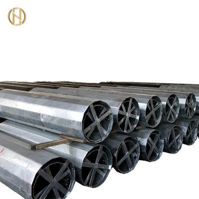 خرید Slip Joint Galvanized Telecommunication Post Monopole Telecom Tower 30M 36M online manufacture