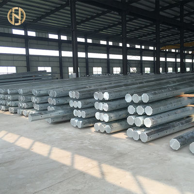 خرید 70FT 66KV 69kv Steel Utility Pole  Steel Transmission Pole Long Service Life online manufacture