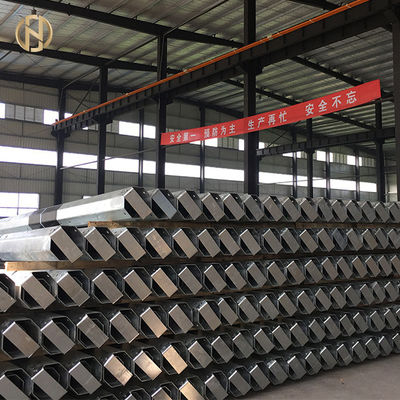 خرید 15KV 11M Steel Utility Pole  1050daN Low Voltage Electric Power Post online manufacture