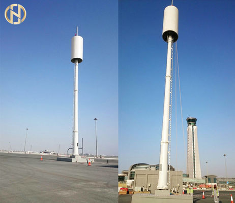 خرید 105 FT Metal Polygon Monopole Communication Tower online manufacture