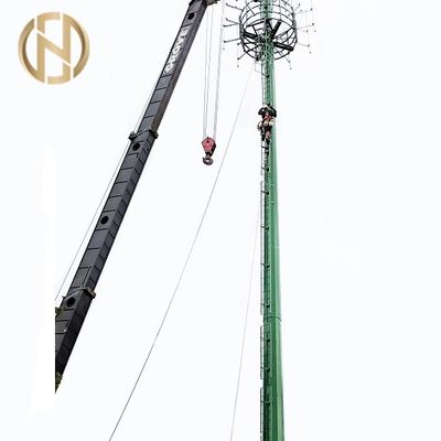 خرید GR50 Grade Steel Telecommunication Post 25M 30M 36M 3-25mm Wall Thickness online manufacture
