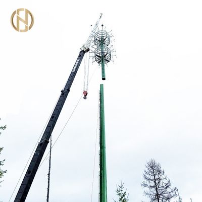 خرید 30M Q235 Telecommunication Post For Antenna Equipment online manufacture