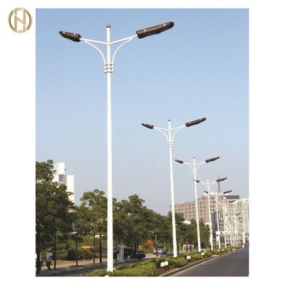 خرید Customized 3m 6m 8m 12m Hot Dip Galvanized Octagonal Street Light Pole online manufacture