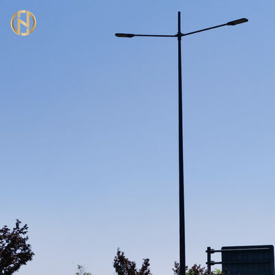 خرید Single Arm / Double Arm 10M Q235 Street Light Pole online manufacture