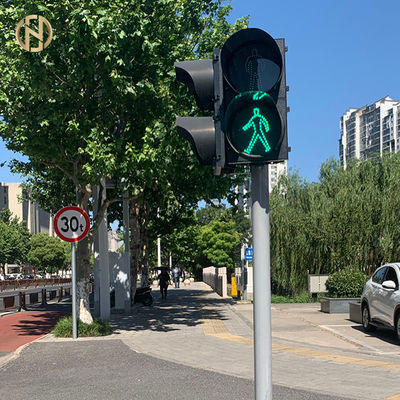خرید Cross Road Installation Traffic Signal Post 3M 3.3M Straight Type online manufacture