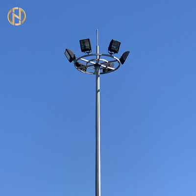 خرید Fixed Type High Mast Lighting Tower For Illuminated 25M 30M 35M Customized online manufacture