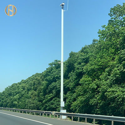 خرید High Quality CCTV Camera Pole  Octagonal Surveillance Camera Pole online manufacture