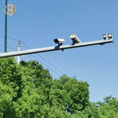 خرید Wind Resistant Steel CCTV Pole High Durability With ISO 9001 Certification online manufacture