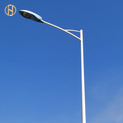 خرید Galvanized Street Light Pole  7M Street Lamp Pole Customized Height online manufacture