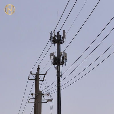 خرید 20 Side 30M 36M 40M Telecommunication Pole For Internet online manufacture