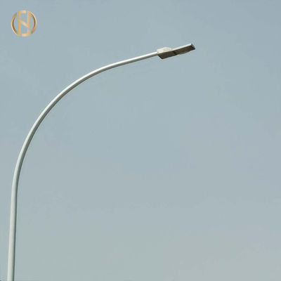 خرید Double Arm Hot Rolled Steel Lighting Pole Wind Resistant ISO 9001 Certified online manufacture