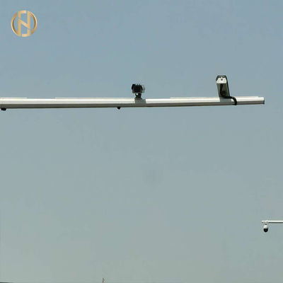 خرید Octagonal Shape Steel CCTV Pole 3-20M Mounting Height Wind Resistant online manufacture