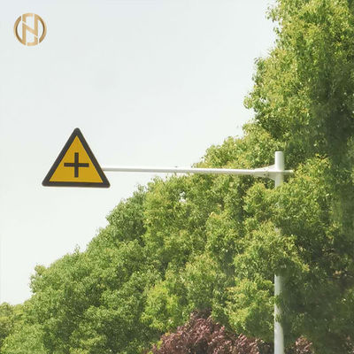 خرید Hot Dip Galvanized Highway Sign Pole Earthquake Resistant High Durability online manufacture