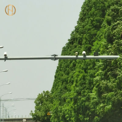 خرید Type Galvanized Steel 8M CCTV Camera Mounting Pole online manufacture