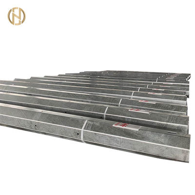 خرید Dodecagon Electrical Steel Utility Pole Hot Dip Galvanized 32m 110FT online manufacture