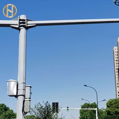 خرید High Quality Hot Dip Galvanized Q235B Steel CCTV Camera Pole online manufacture