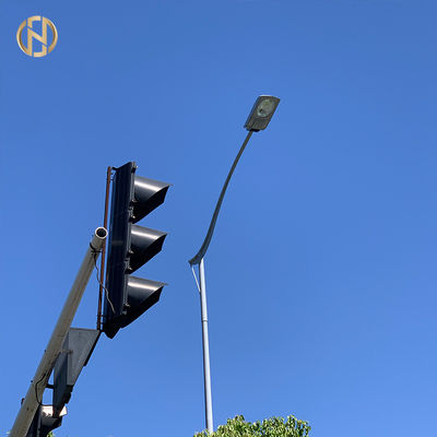 خرید 35m High Mast Solar Street Light Octagonal Double Arm Single Arm online manufacture