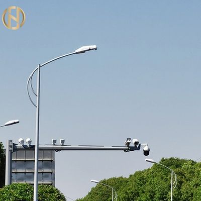 خرید Steel Octagonal Light Pole 10M With Single Arm online manufacture