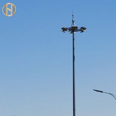 خرید Hot Dip Galvanized Steel Stadium Telescoping High Mast Light Pole online manufacture