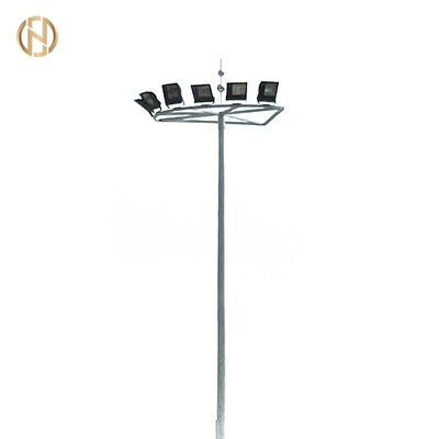 خرید 35M Hot Dip Galvanized High Mast Lighting Poles With Led Lights online manufacture