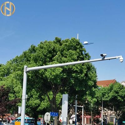 خرید L Type Q345 Traffic Extending Telescopic Steel Antenna Mast online manufacture
