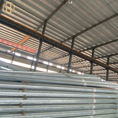 خرید Customized Size Metal Power Pole  69KV 90FT Steel Electric Pole Q460C online manufacture