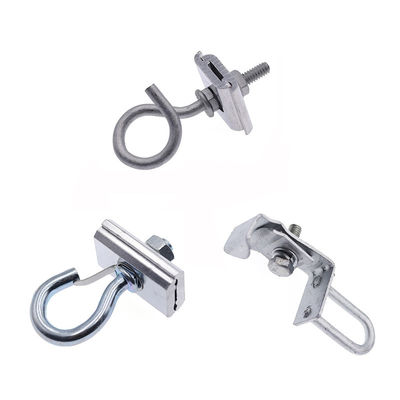 خرید Electric Power Fittings Suspension Span Clamp Splint Hook Optical Cable Bracket online manufacture