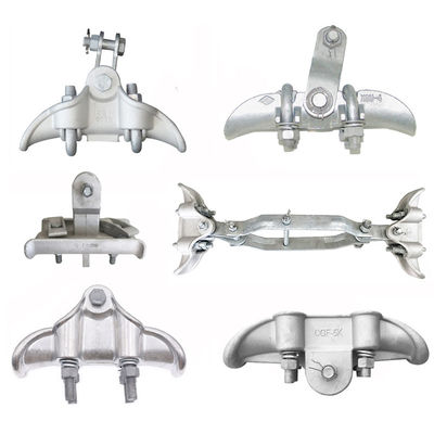 خرید Suspension Clamps For Twin Jumper Conductor Electric Power Fittings High Voltage online manufacture