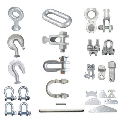 خرید Galvanized Power Fittings Overhead Line Accessories Electric Power online manufacture